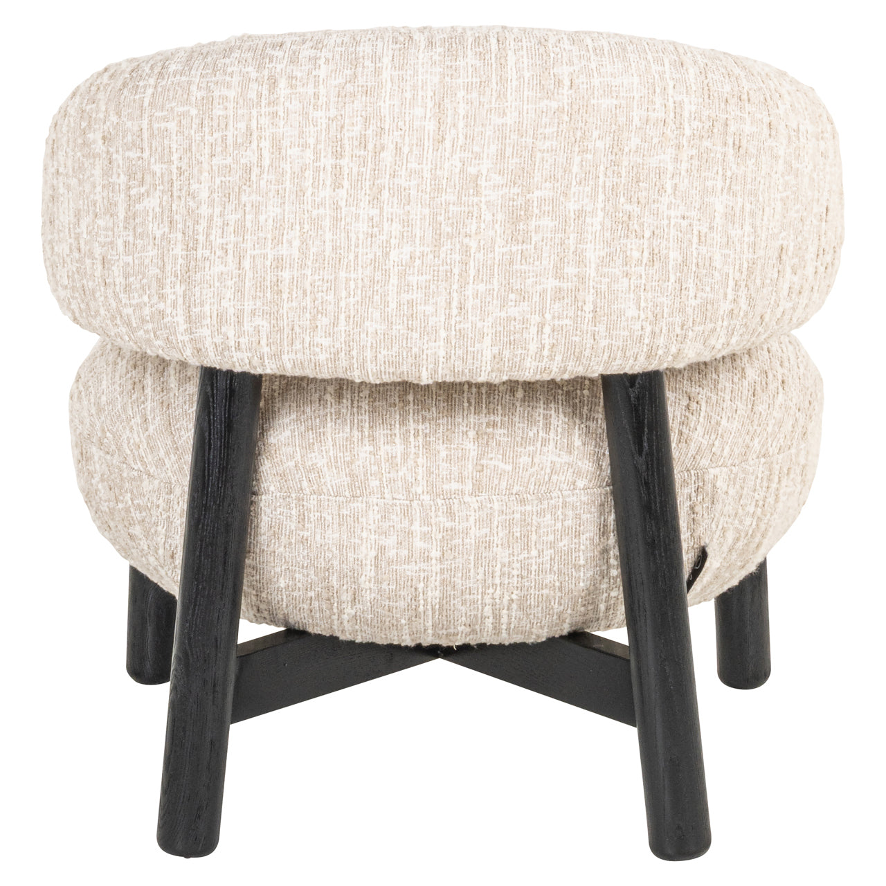 Lounge stoel Ornella beige angora