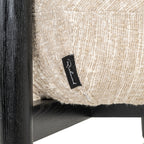 Lounge stoel Ornella beige angora