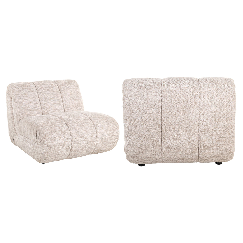 Fauteuil Kyli prachtig crème (Be Lovely 11 Cream)