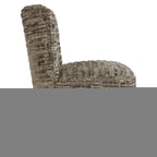 Stoel Lorain met wieltjes greige dalia (Dalia 45 Greige)