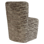 Stoel Lorain met wieltjes greige dalia (Dalia 45 Greige)