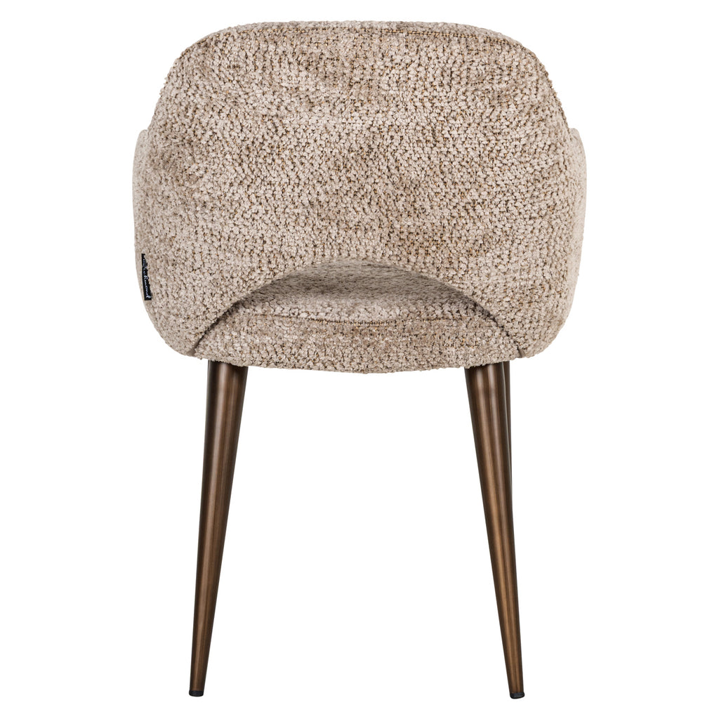 Eetkamerstoel Delphina prachtige natuur brandvertragend