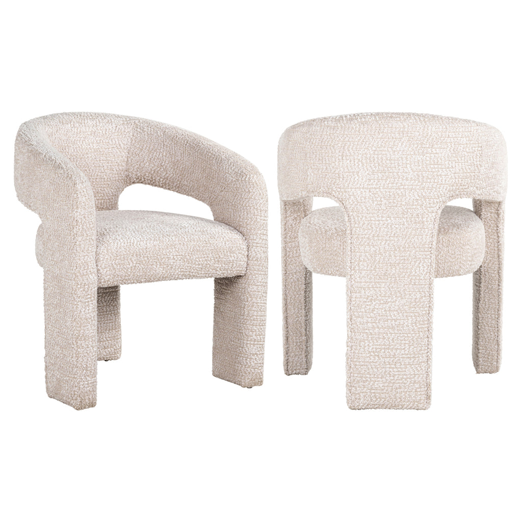 Eetkamerstoel Belle op maat gemaakt brandvertragend