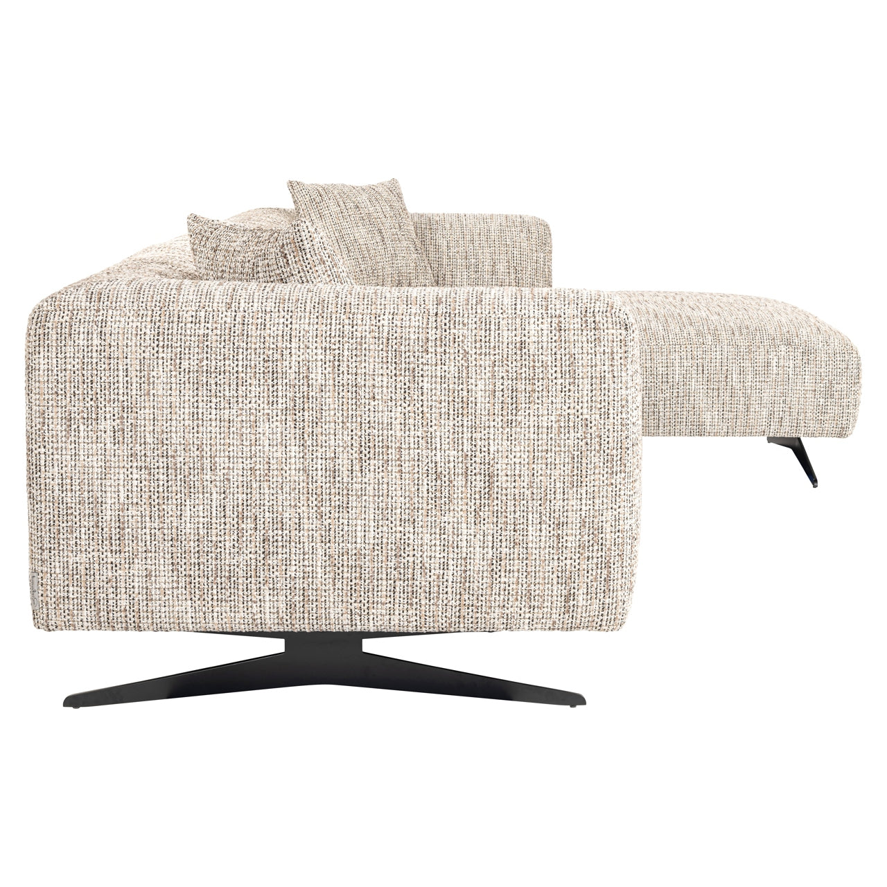 Bank Hoxton 3-zits + lounge rechts (Be Trendy 01 Nature)