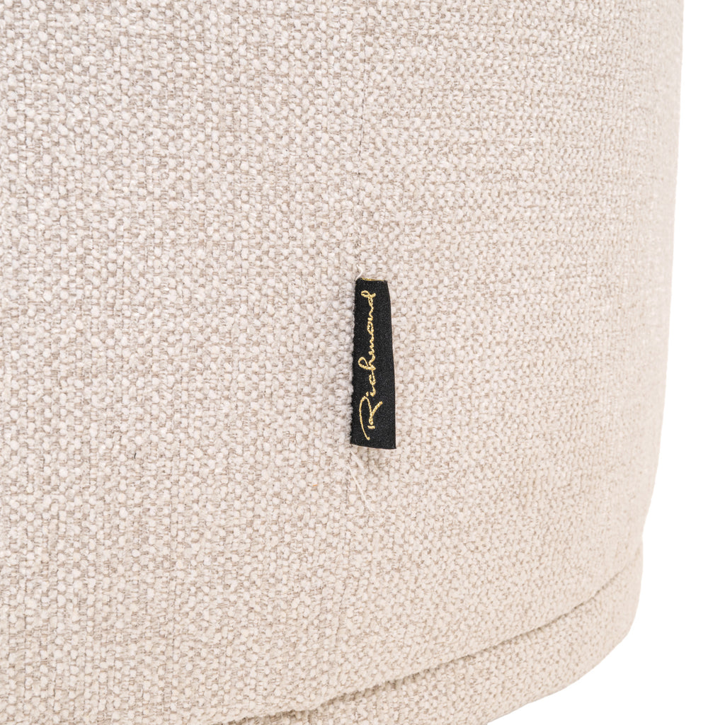 Bank Emma roomkleurige chaise longue met chique uitstraling