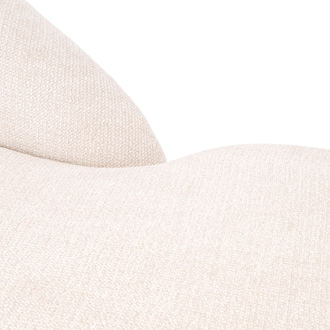 Bank Emma roomkleurige chaise longue met chique uitstraling