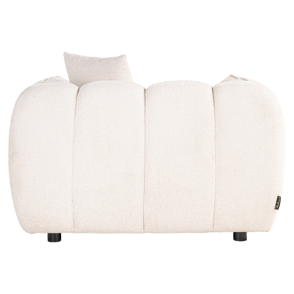 Lounge stoel Jezebel crème chique