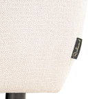 Lounge stoel Jezebel crème chique
