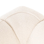 Lounge stoel Jezebel crème chique
