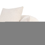 Lounge stoel Jezebel crème chique
