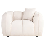 Lounge stoel Jezebel crème chique