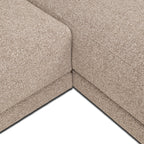 Bank Trentino cayenne bruin 3,5-zits + lounge links of rechts