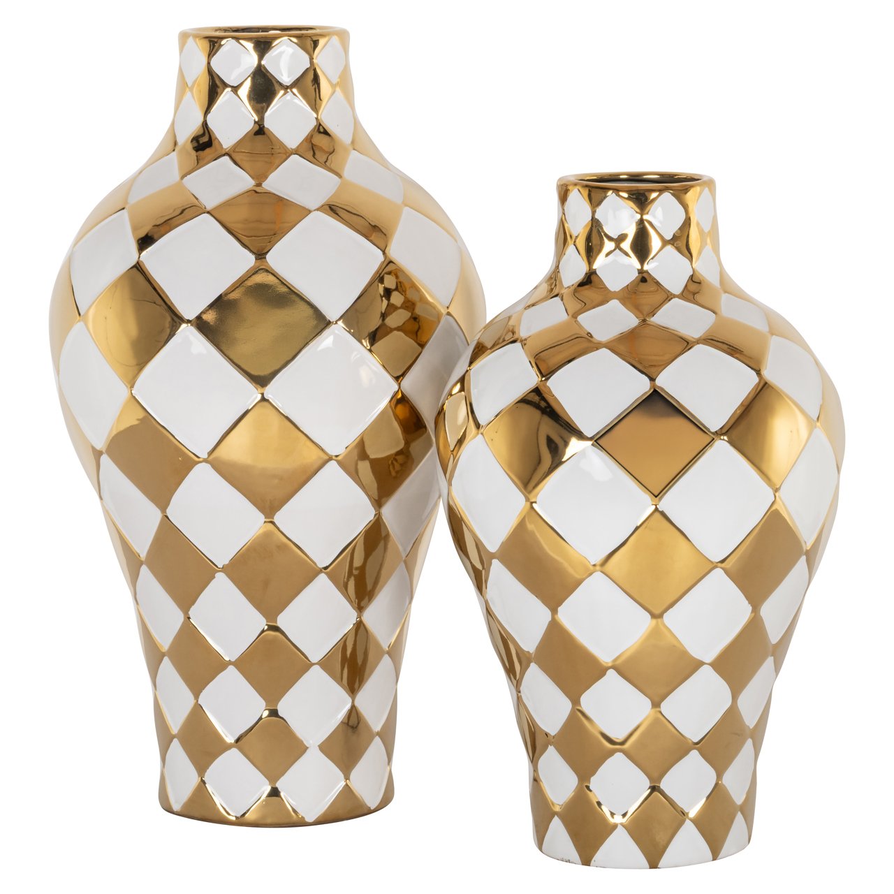 Vaas Zilla wit groot