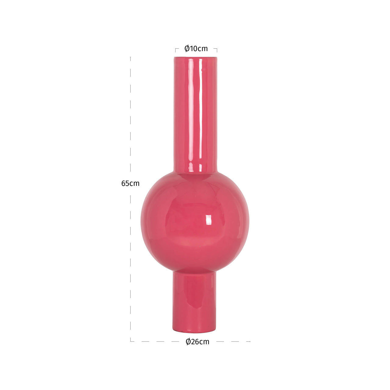 Vaas Noura helder roze