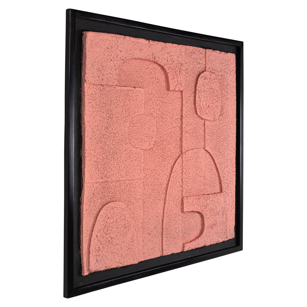 Wandkunst Phoebe roze