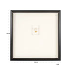 Wanddecoratie Hanna (Zwart/wit)