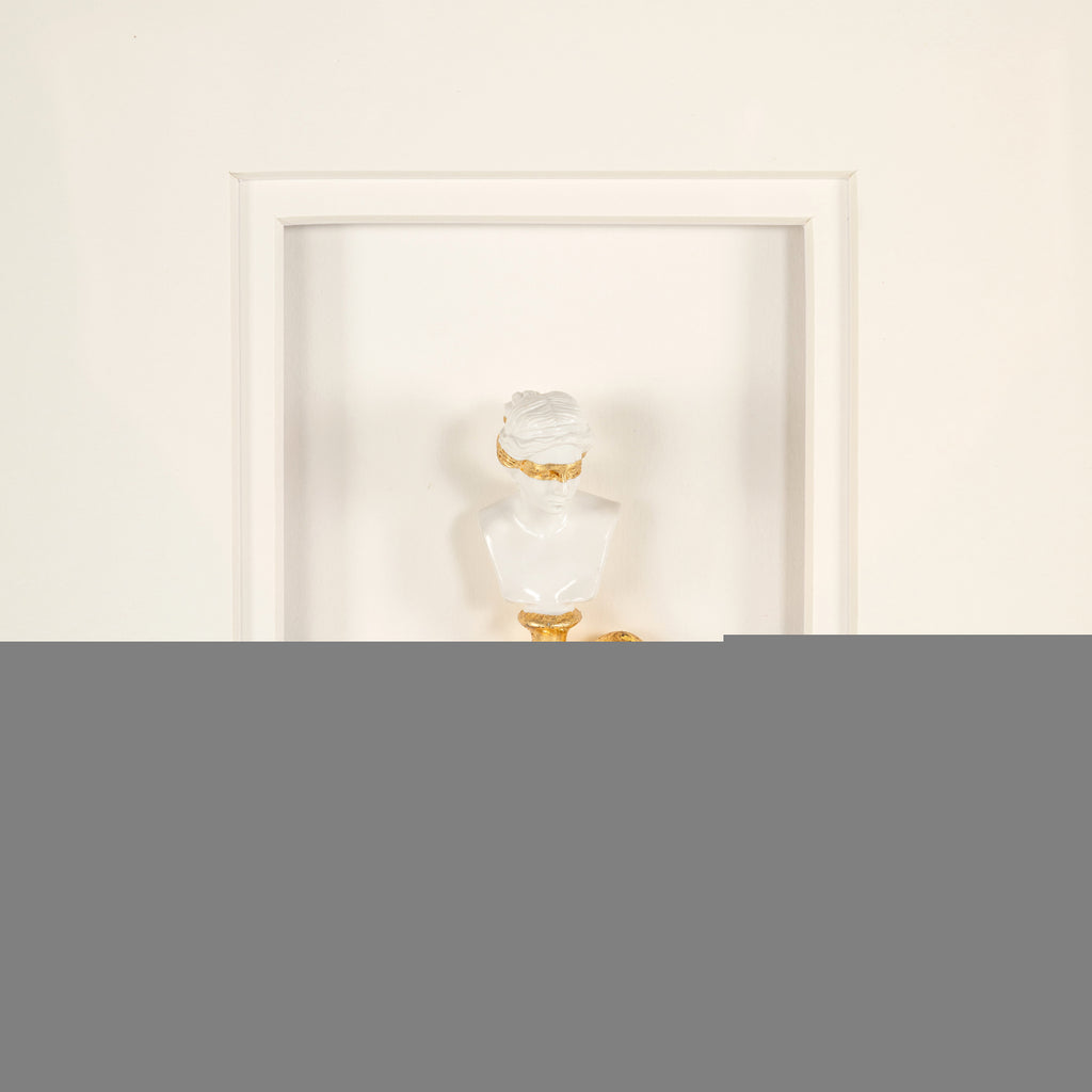 Wanddecoratie Hanna (Zwart/wit)