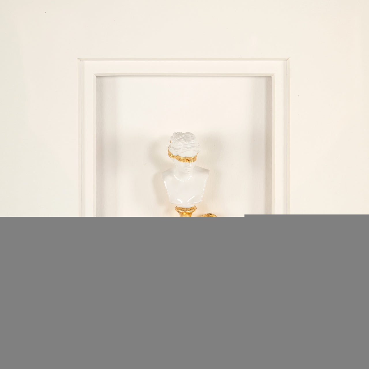 Wanddecoratie Hanna (Zwart/wit)