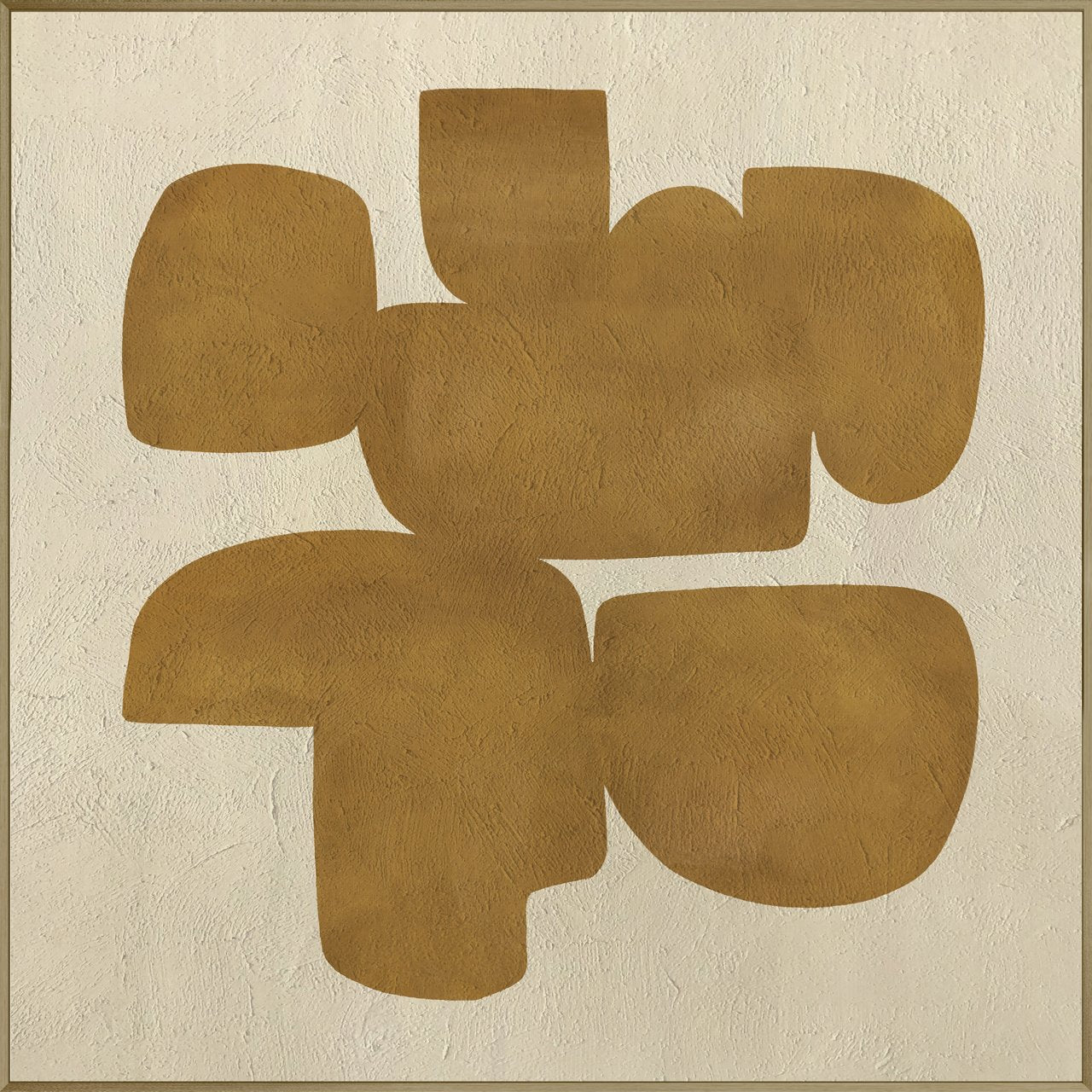 Wandkunst Odyssey goud links