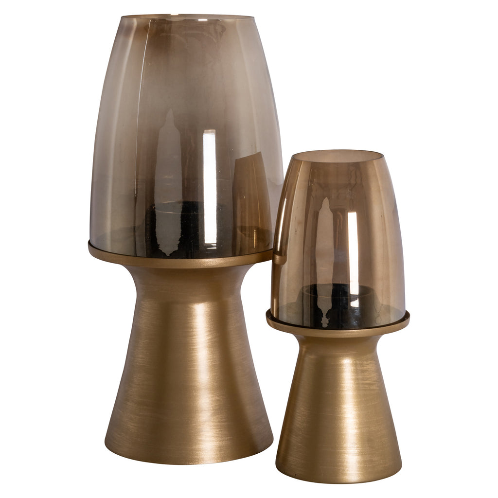 Windlicht Danea goud klein