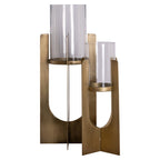 Windlicht Dalou goud groot