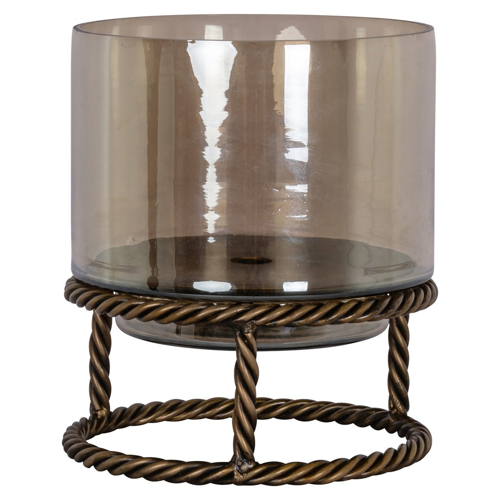 Windlicht Ropia goud klein