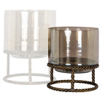 Windlicht Ropia goud klein