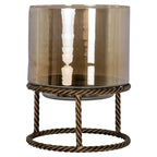 Windlicht Ropia goud groot