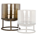 Windlicht Ropia goud groot