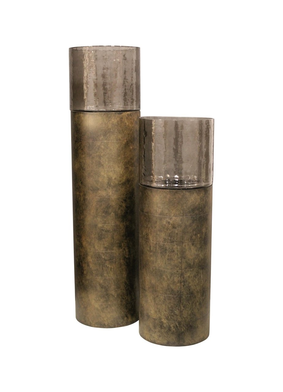 Windlicht Mayce goud groot