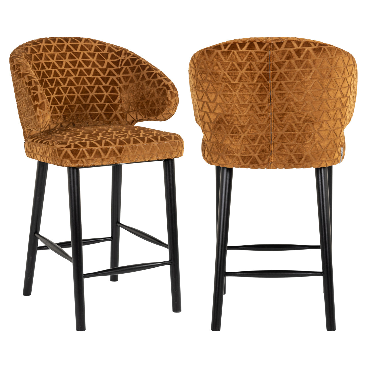 Counterstoel Indigo op maat gemaakt