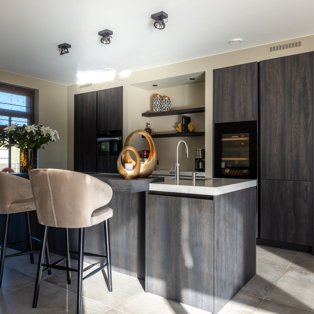 Counterstoel Indigo op maat gemaakt